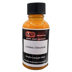 Acrylic Lacquer Paint - Lining Orange (30ml)