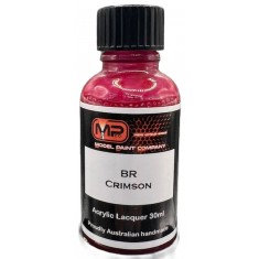 Acrylic Lacquer Paint - BR Crimson (30ml)