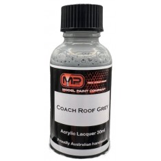 Acrylic Lacquer Paint - Coach Roof Grey (30ml)
