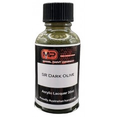 Acrylic Lacquer Paint - SR Dark Olive (30ml)