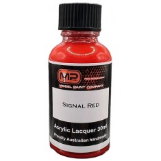 Acrylic Lacquer Paint - Signal Red (30ml)