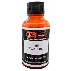Acrylic Lacquer Paint - BR Flame Red (30ml)