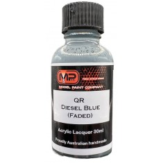 Acrylic Lacquer Paint - QR Diesel Blue (Faded) (30ml)