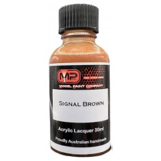 Acrylic Lacquer Paint - Signal Brown (30ml)