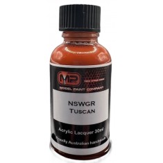 Acrylic Lacquer Paint - NSWGR Tuscan (30ml)