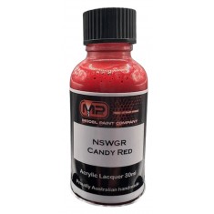 Acrylic Lacquer Paint - NSWGR Candy Red (30ml)