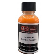 Acrylic Lacquer Paint - NSWGR Candy Orange (30ml)