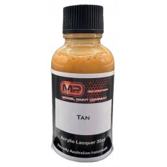 Acrylic Lacquer Paint - Tan (30ml)