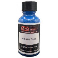 Acrylic Lacquer Paint - Bright Blue (30ml)