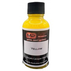 Acrylic Lacquer Paint - Yellow (30ml)