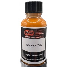 Acrylic Lacquer Paint - Golden Tan (30ml)