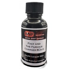 Acrylic Lacquer Paint - Fast and the Furious Charger Black (30ml)