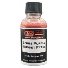 Acrylic Lacquer Paint - Zerbs Purple Russet Pearl (30ml)