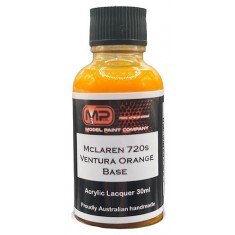 Acrylic Lacquer Paint - McLaren 720S Ventura Orange Base (30ml)