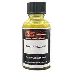 Acrylic Lacquer Paint - Austin Yellow (30ml)