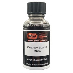 Acrylic Lacquer Paint - Cherry Black Mica (30ml)