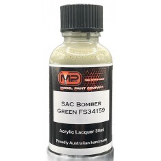 Acrylic Lacquer Paint - SAC Bomber Green FS34159 (30ml)