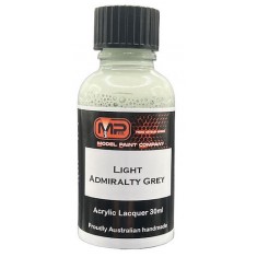Acrylic Lacquer Paint - Light Admiralty Grey (30ml)