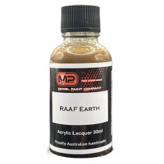 Acrylic Lacquer Paint - Flat RAAF Earth (30ml)