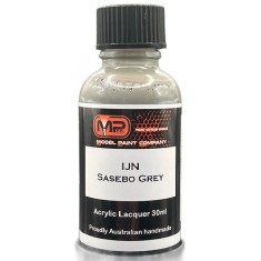 Acrylic Lacquer Paint - Flat IJN Sasebo Grey (30ml)