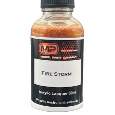 Acrylic Lacquer Paint - Fire Storm (30ml)