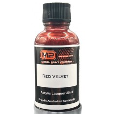 Acrylic Lacquer Paint - Red Velvet (30ml)