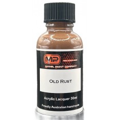 Acrylic Lacquer Paint - Old Rust (30ml)