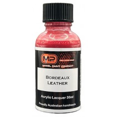 Acrylic Lacquer Paint - Bordeaux Leather (30ml)
