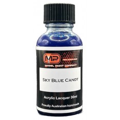 Acrylic Lacquer Paint - Sky Blue Candy (30ml)