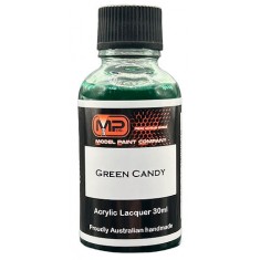 Acrylic Lacquer Paint - Green Candy (30ml)