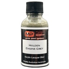 Acrylic Lacquer Paint - Holden Engine Grey (30ml)