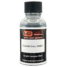 Acrylic Lacquer Paint - Charcoal Grey (30ml)