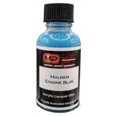 Acrylic Lacquer Paint - Holden Engine Blue (30ml)
