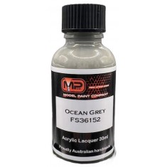 Acrylic Lacquer Paint - Ocean Grey FS36152 Flat (30ml)
