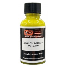 Acrylic Lacquer Paint - Zinc Chromate Yellow (30ml)