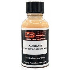 Acrylic Lacquer Paint - AUSCAM Camouflage Brown (30ml)