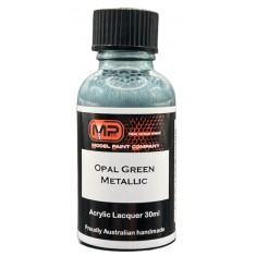 Acrylic Lacquer Paint - Opal Green Metallic (30ml)