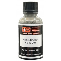 Acrylic Lacquer Paint - Engine Grey FS16081 (30ml)