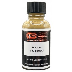 Acrylic Lacquer Paint - Khaki FS14087 Flat (30ml)