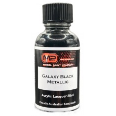 Acrylic Lacquer Paint - Galaxy Black Metallic (30ml)