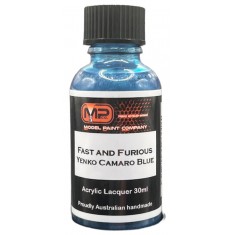 Acrylic Lacquer - Fast and the Furious Yenko Camaro Blue (30ml)