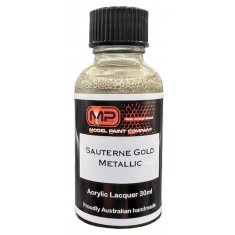 Acrylic Lacquer - Sauterne Gold Metallic (30ml)