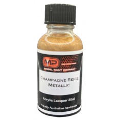 Acrylic Lacquer - Champagne Beige Metallic (30ml)