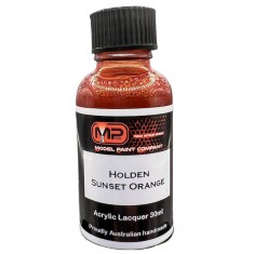 Acrylic Lacquer - Holden Sunset Orange (30ml)