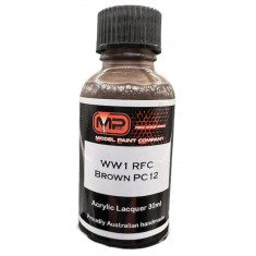 Acrylic Lacquer - WW1 RFC Brown PC12 (30ml)