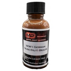 Acrylic Lacquer - WW1 German Nuss (Nut) Braun (30ml)