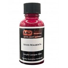 Acrylic Lacquer - Vivid Magenta (30ml)