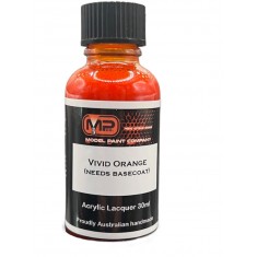 Acrylic Lacquer - Vivid Orange (30ml)