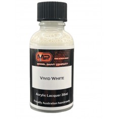 Acrylic Lacquer - Vivid White (30ml)