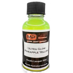 Acrylic Lacquer - Ultra Glow Pineapple Yellow (30ml)